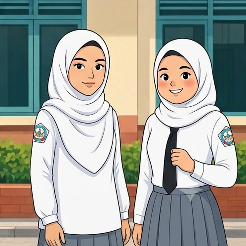 Pasangan Calon Aisyah Zahra & Fitriani Rahma