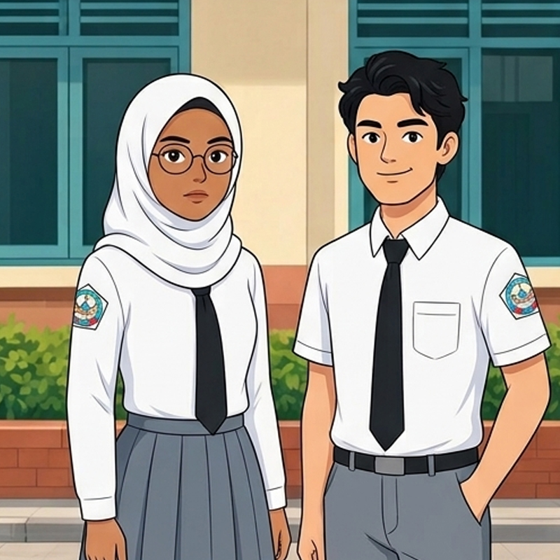 Pasangan Calon Aditya Pratama & Nabila Syifa